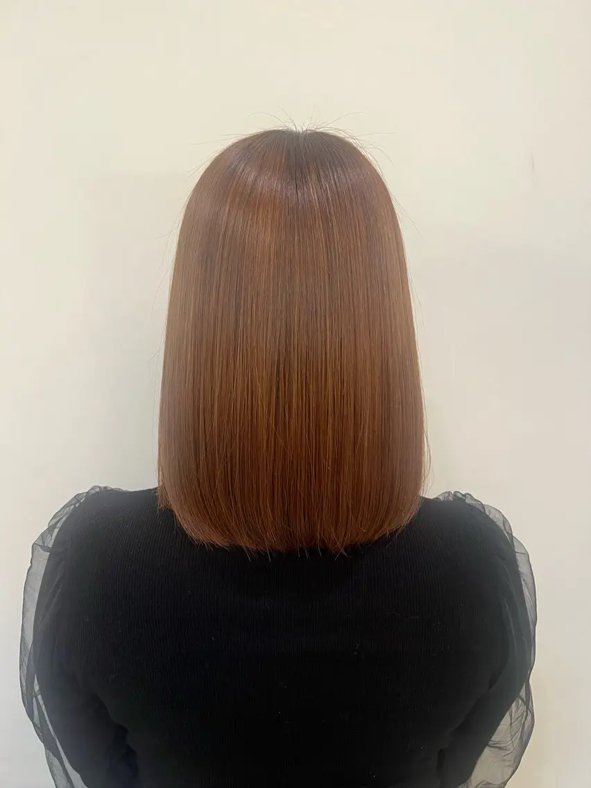 ミディアム トリートメント 🩷🫧モテ艶髪🫧 🩵須原華那子のヘアスタイル