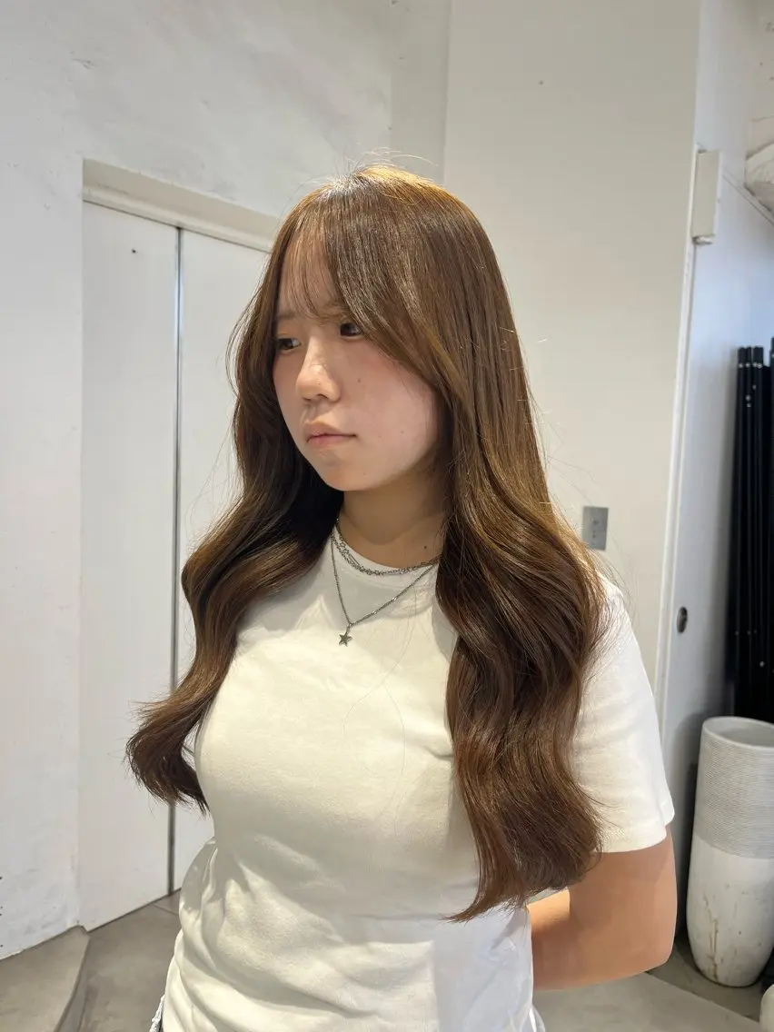 ロング カラー ワンホン/艶髪 Serina🎀のヘアスタイル