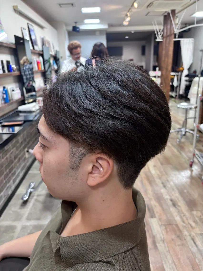 メンズ センターパート メンズカットモデル 募集🫧Hina🫧のヘアスタイル