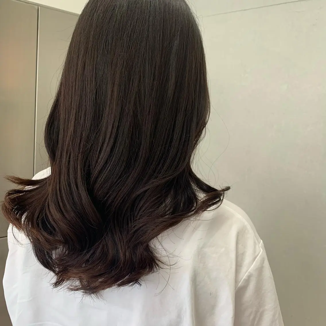 ロング 韓国風ヘア 吉田 夢のヘアスタイル