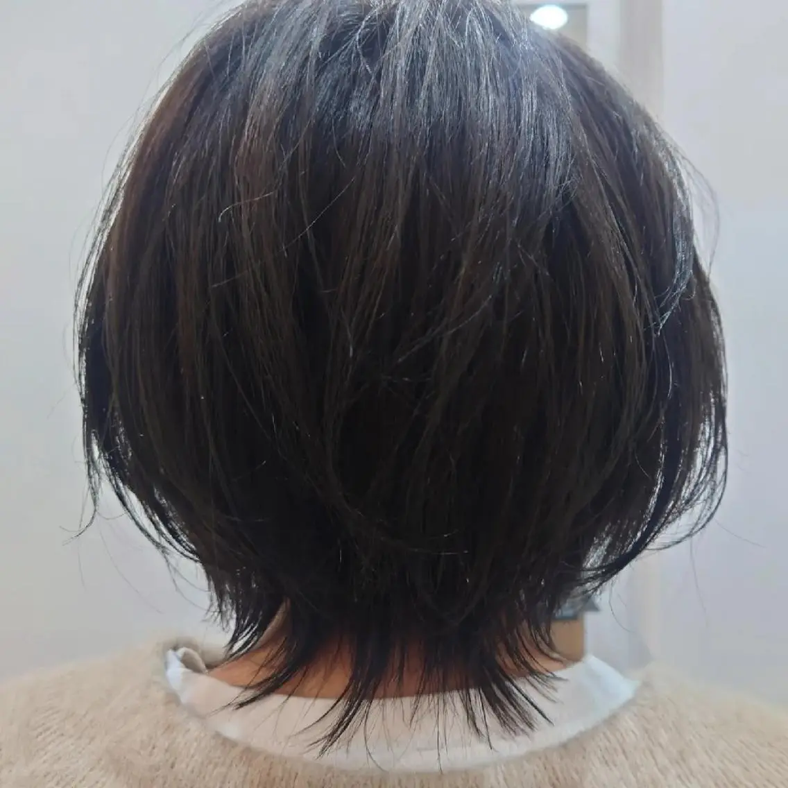 ショート カラー ショートボブ グレージュ ボブ ショートヘア カット ヘアカラー 鈴木 隆広のヘアスタイル