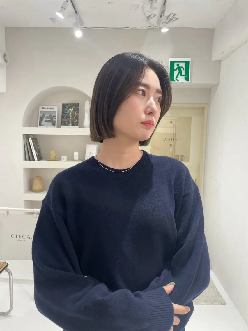 カラー 透明感カラー ヘアカラー トリートメント カットモデル募集中 千葉大夢のヘアスタイル