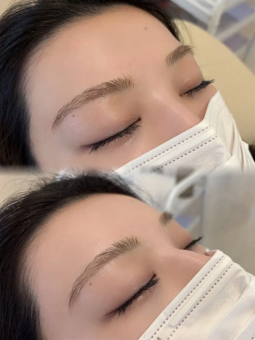 練習モデル募集中💖ハリウッドブロウ(眉ワックス、間引き込み)✨️の写真