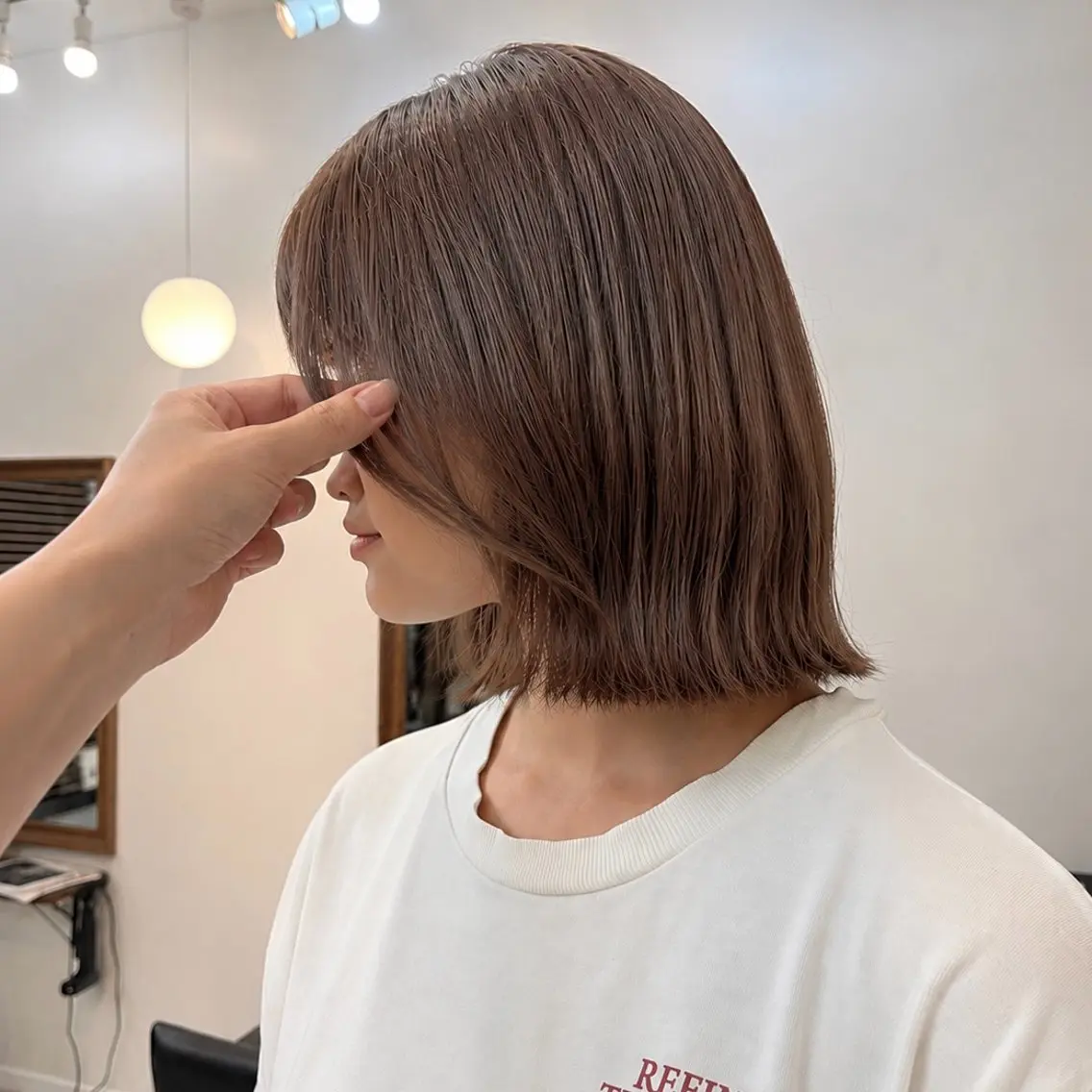 ショート カラー ヘアカラー 東深津/駅家/ モデル募集中/わかなのヘアスタイル