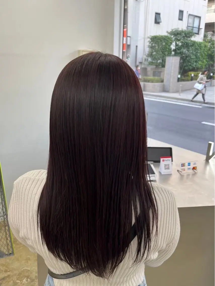 ロング カラーモデル募集☆ 山村梨香のヘアスタイル