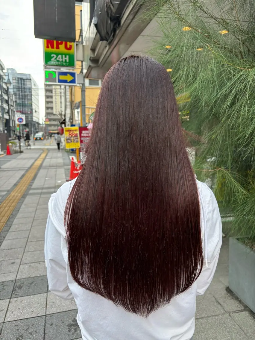 ロング カラー ヘアカラー cocoro💗 ﾏﾂｴｸ/ﾈｲﾙのマツエク・マツパデザイン