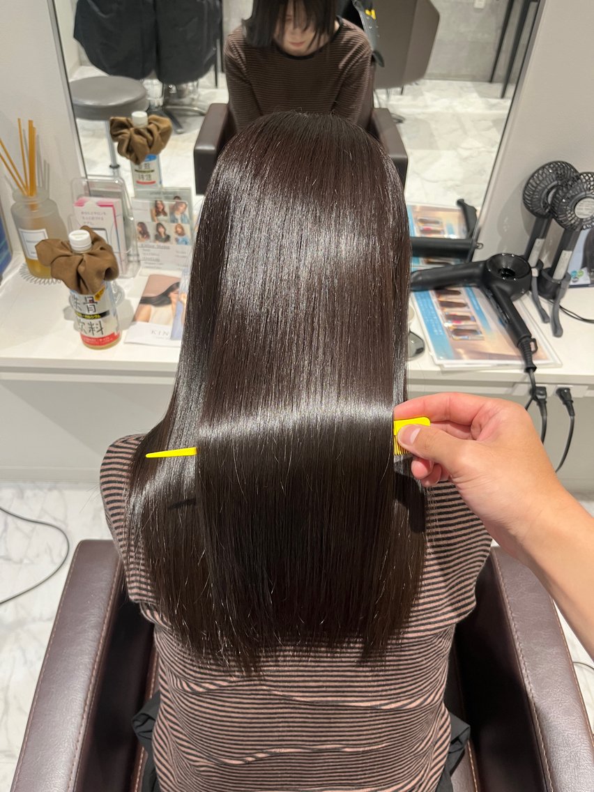 ロング カラー ヘアカラー トリートメント Grow by NYNY 坂本 理輝のヘアスタイル
