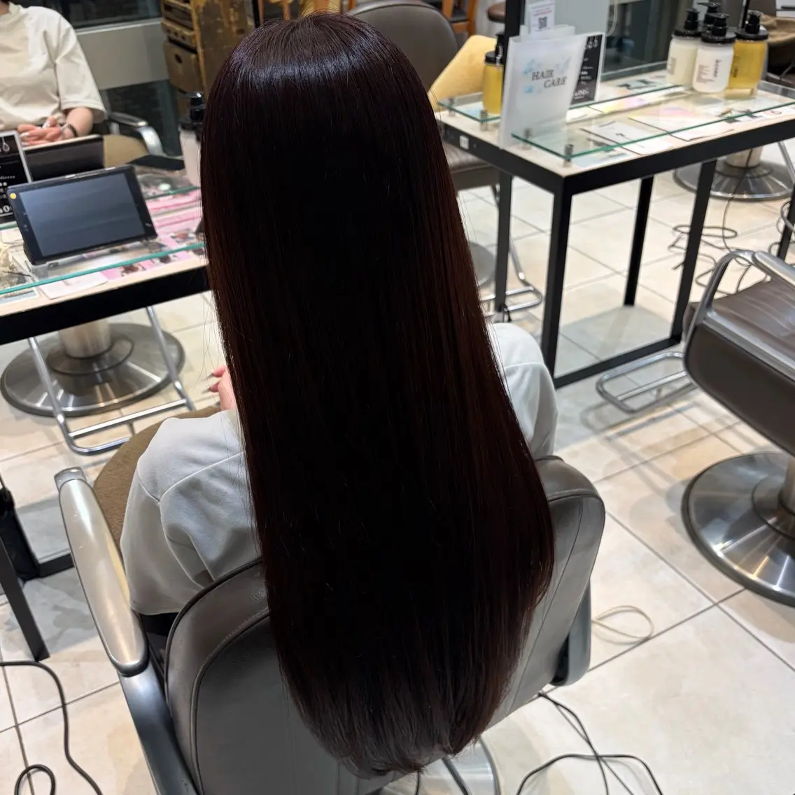 ロング カラー 🌱‬‪kou紅🌱 モデル募集中🪷のヘアスタイル