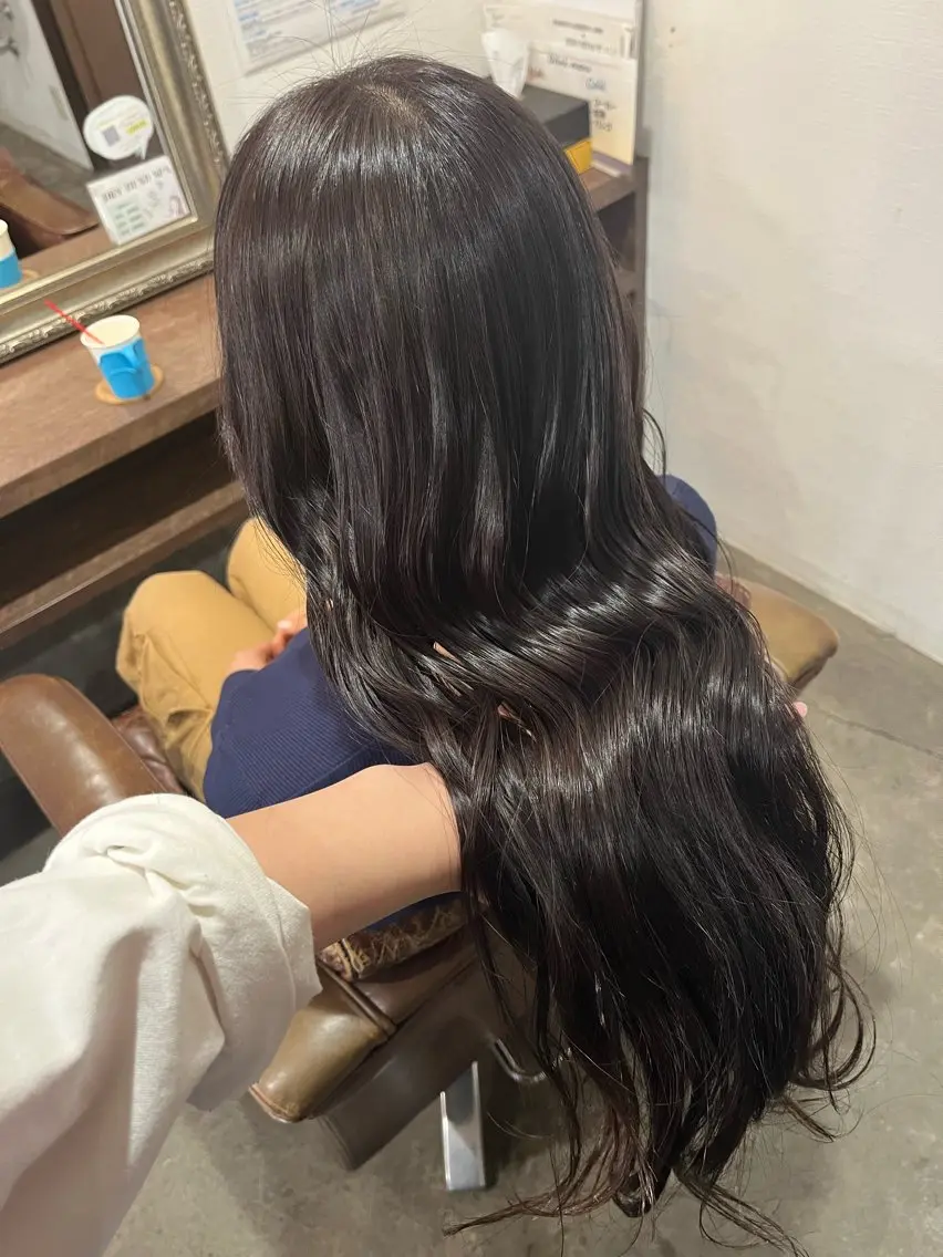 ロング 🫧透明感カラー× レイヤー🫧HARUのヘアスタイル