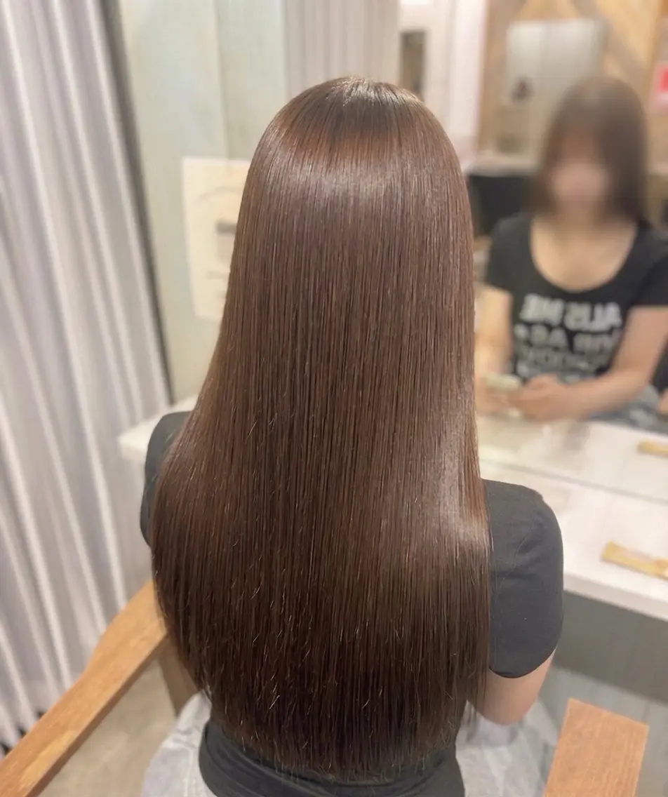 ロング 【表参道】艶カラー 松原 栞🌼‎🤍のヘアスタイル