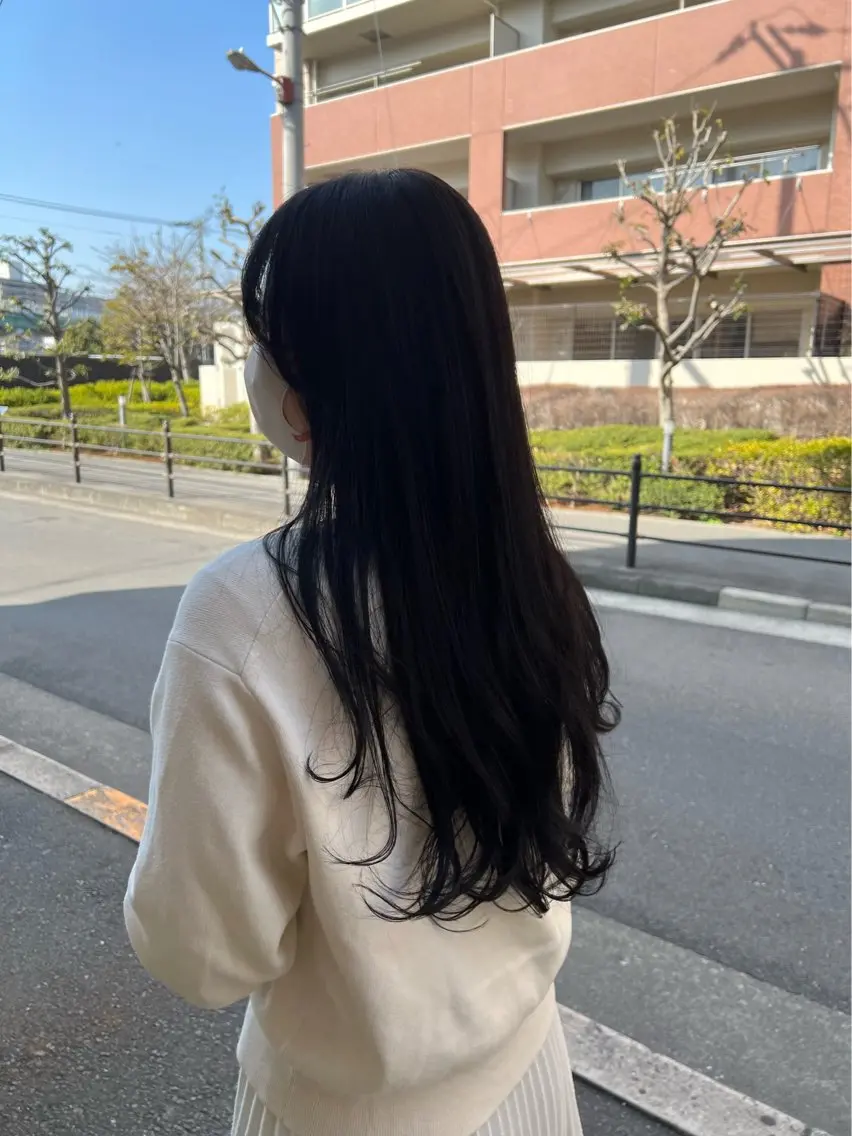 ロング 髪質改善美容師 ユウトのヘアスタイル