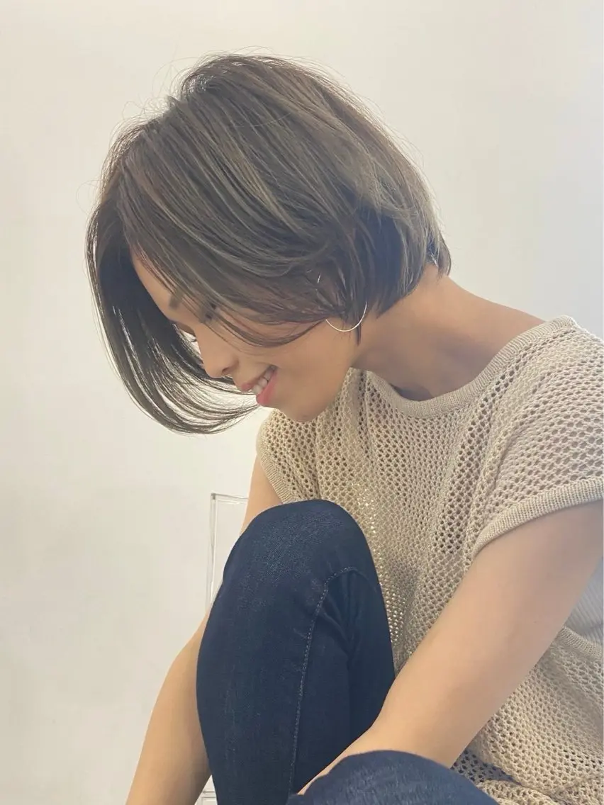 ショート ショートヘア 坂槙 航のヘアスタイル