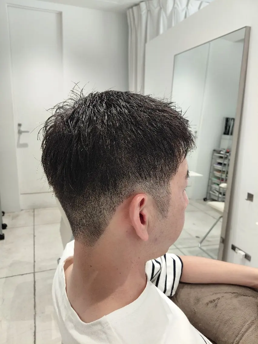 ショート メンズ カット 柳(ユウ)/表参道 ✨️モデル募集中✨️のヘアスタイル