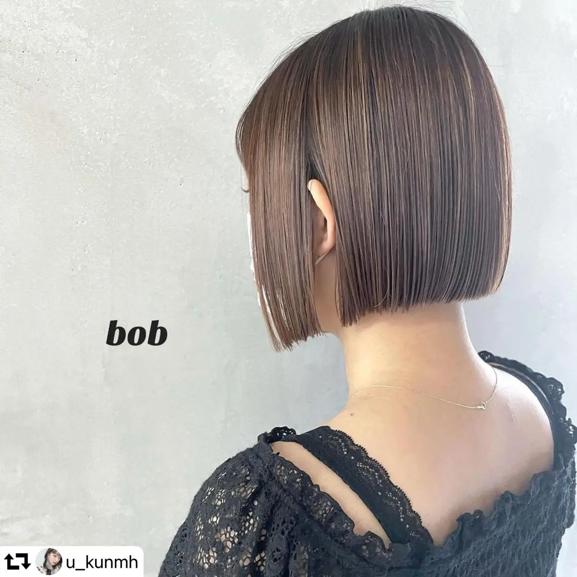 ショート ボブ カット ヘッドスパ レイズ 立川のヘアスタイル