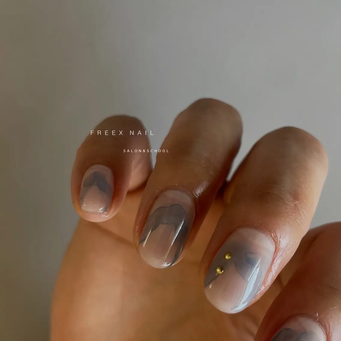 ネイル ハンドネイル ハンドケア freex nail /ニュアンス/個性派のネイルデザイン