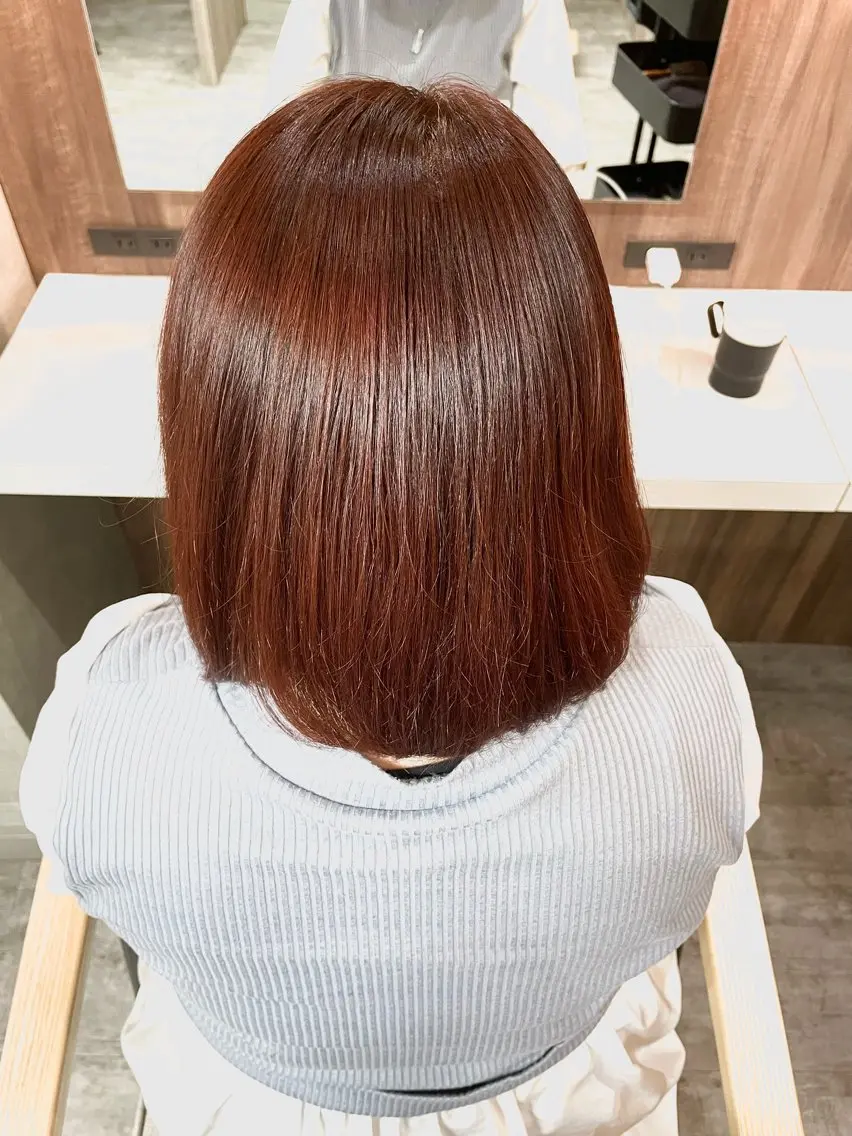 カラー ヘアカラー 森木 遥香のヘアスタイル