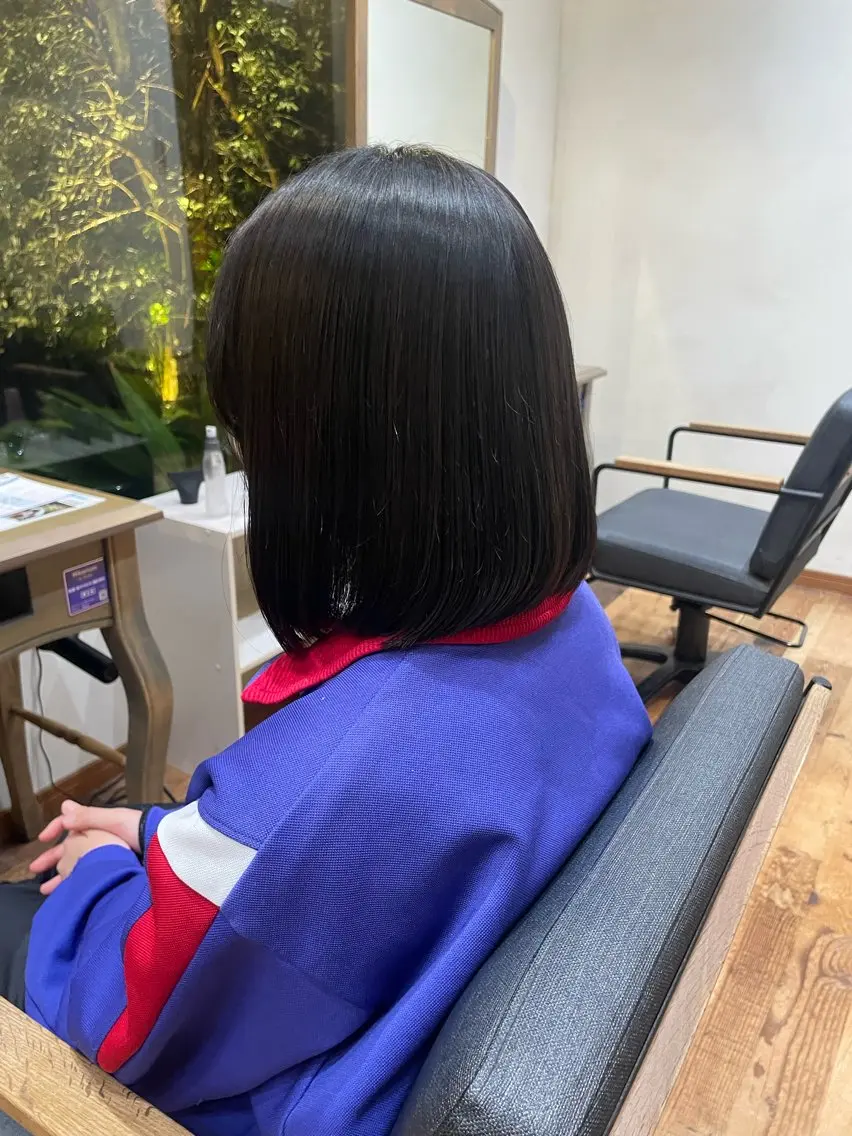 ミディアム ボブ 横田 愛梨のヘアスタイル