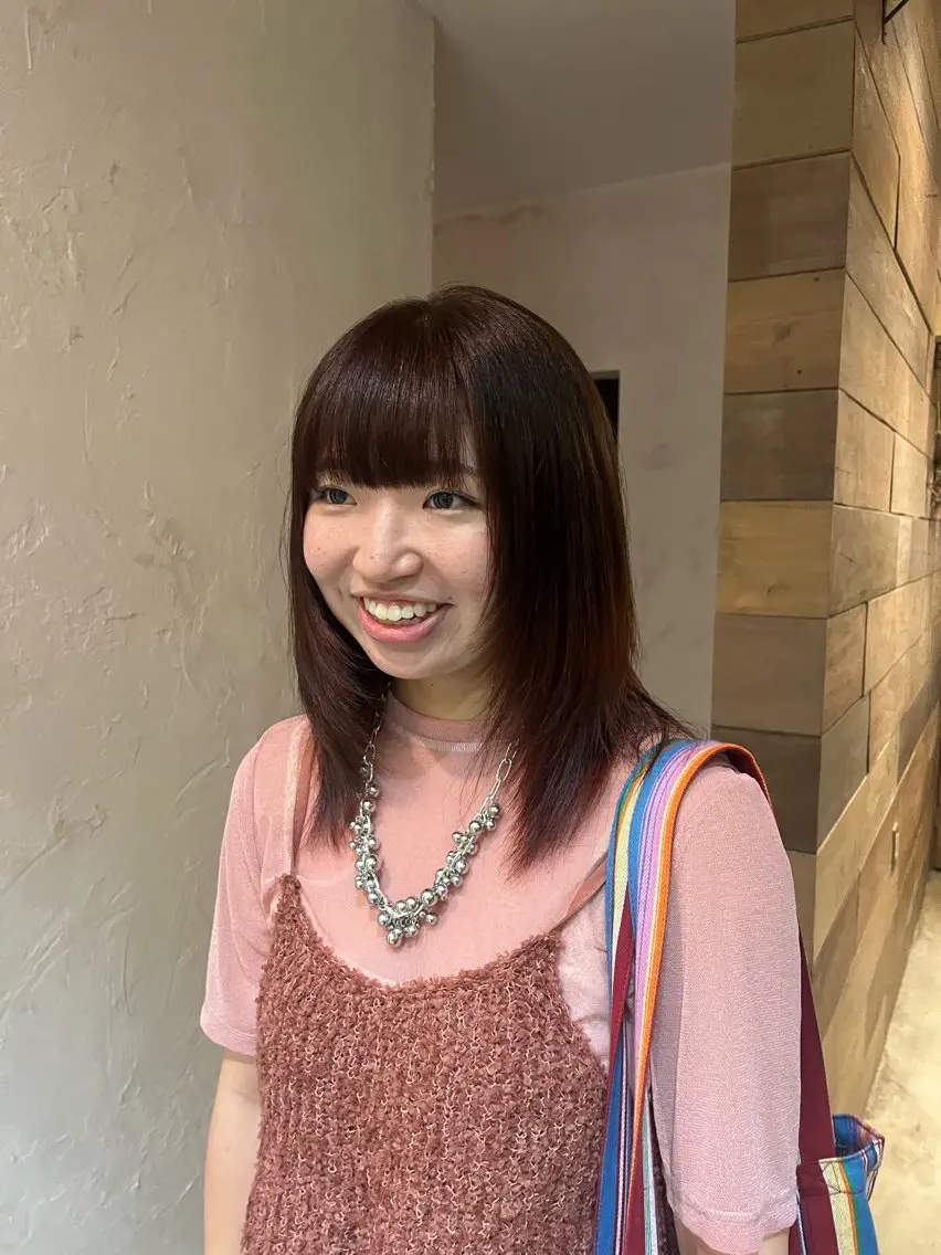 カラー 村松 かほのヘアスタイル