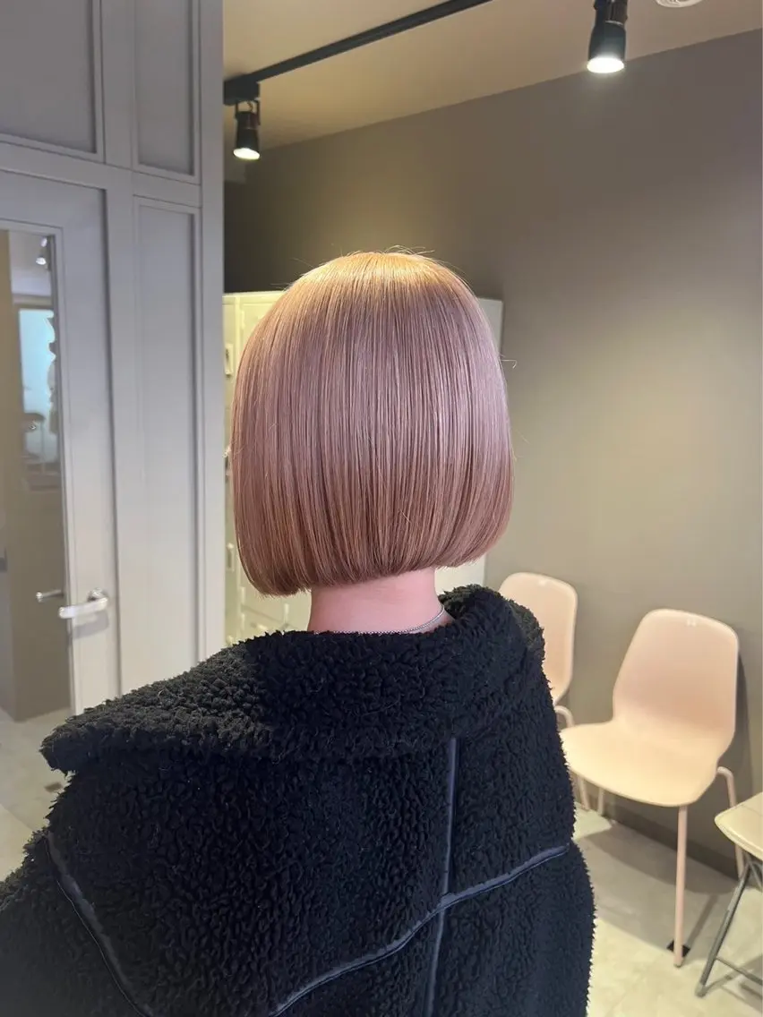 カラー ヘアカラー ♥️韓国風透明感 暖色misa♥️のヘアスタイル