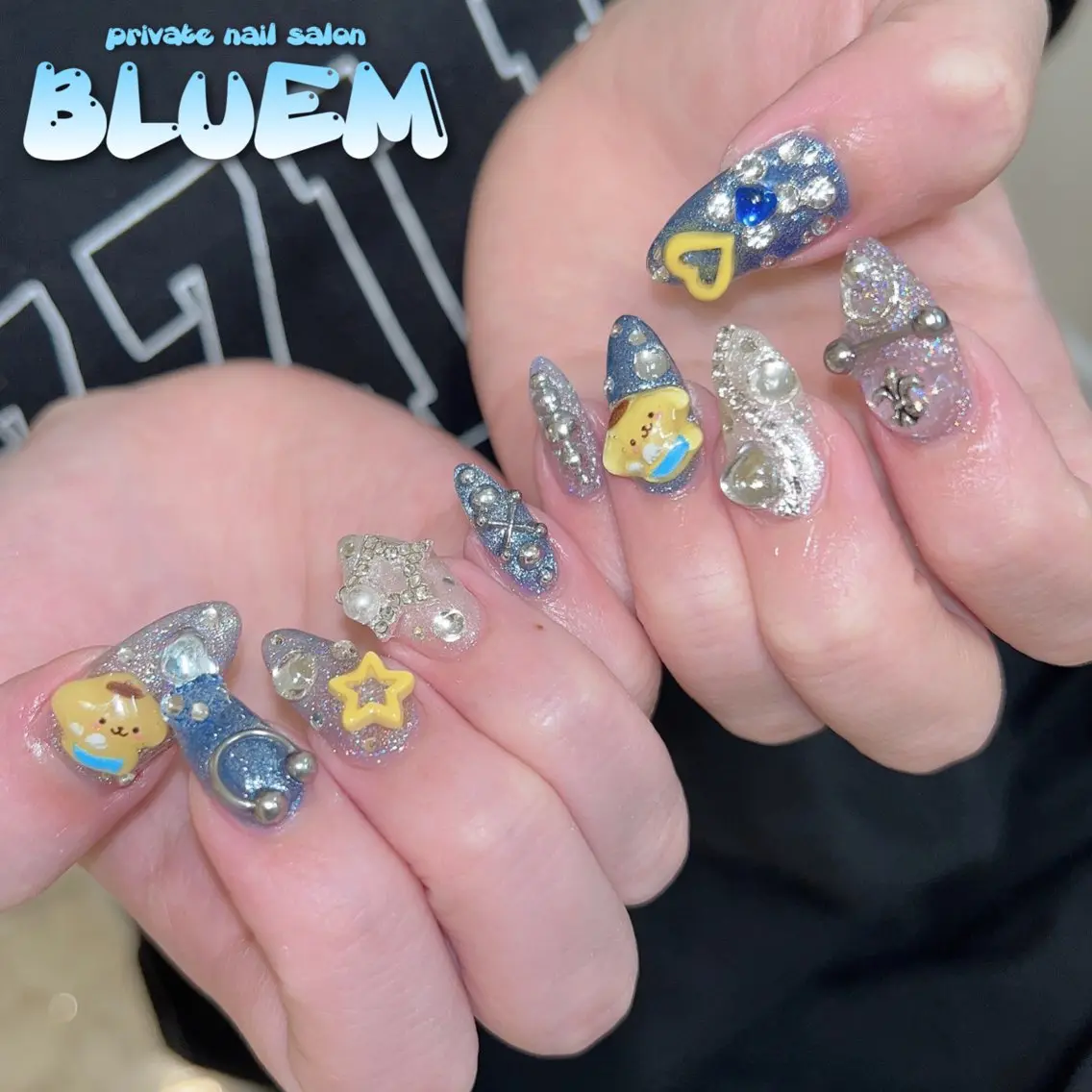 ネイル ハンドネイル BLUEM なな🐶のネイルデザイン