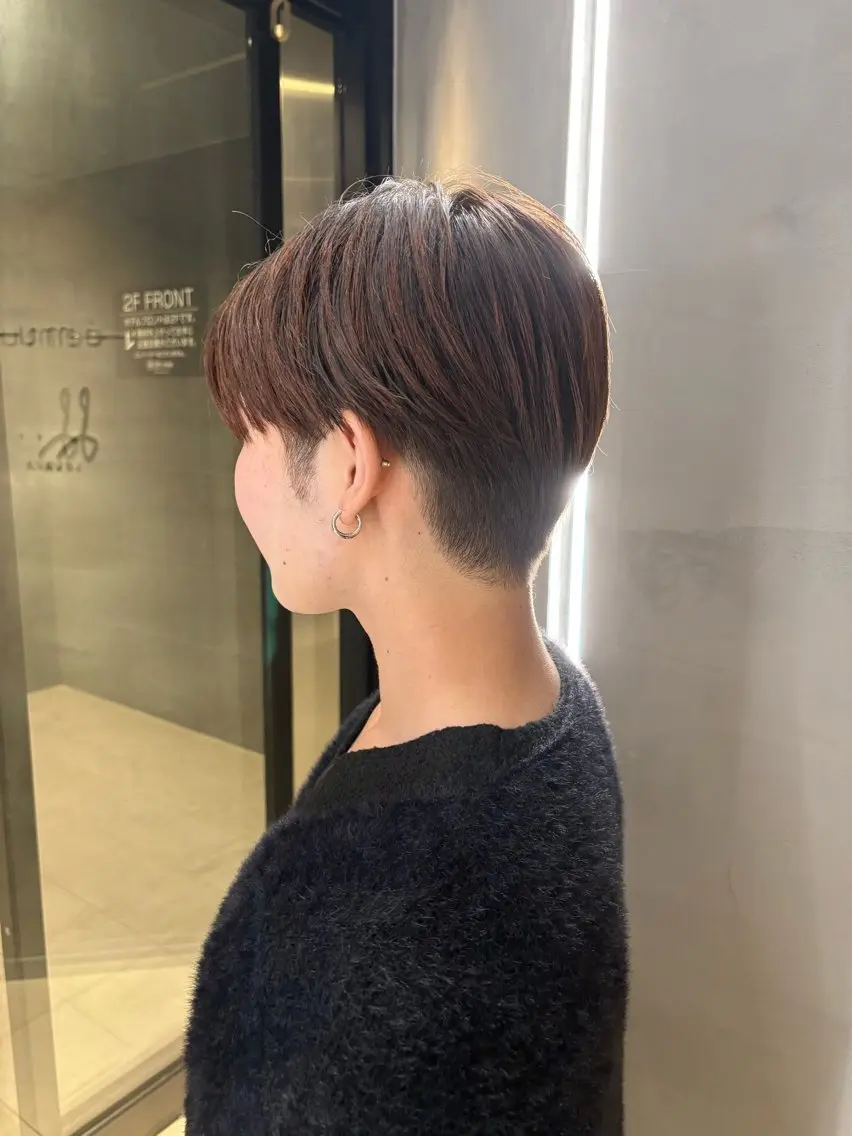 ショート ERII /伏見 カットモデル募集中！のヘアスタイル