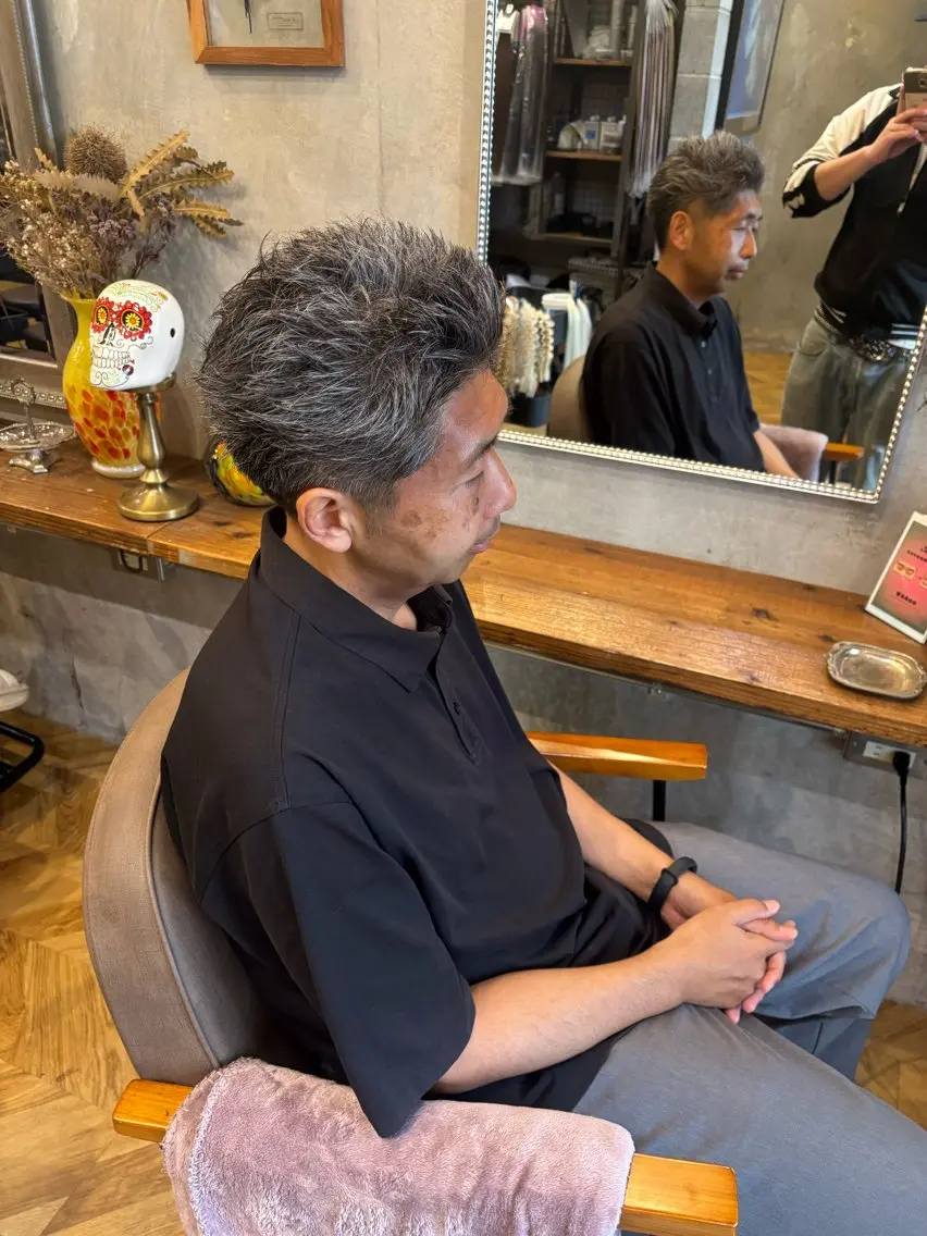 メンズ アシスタント YASUTOのヘアスタイル