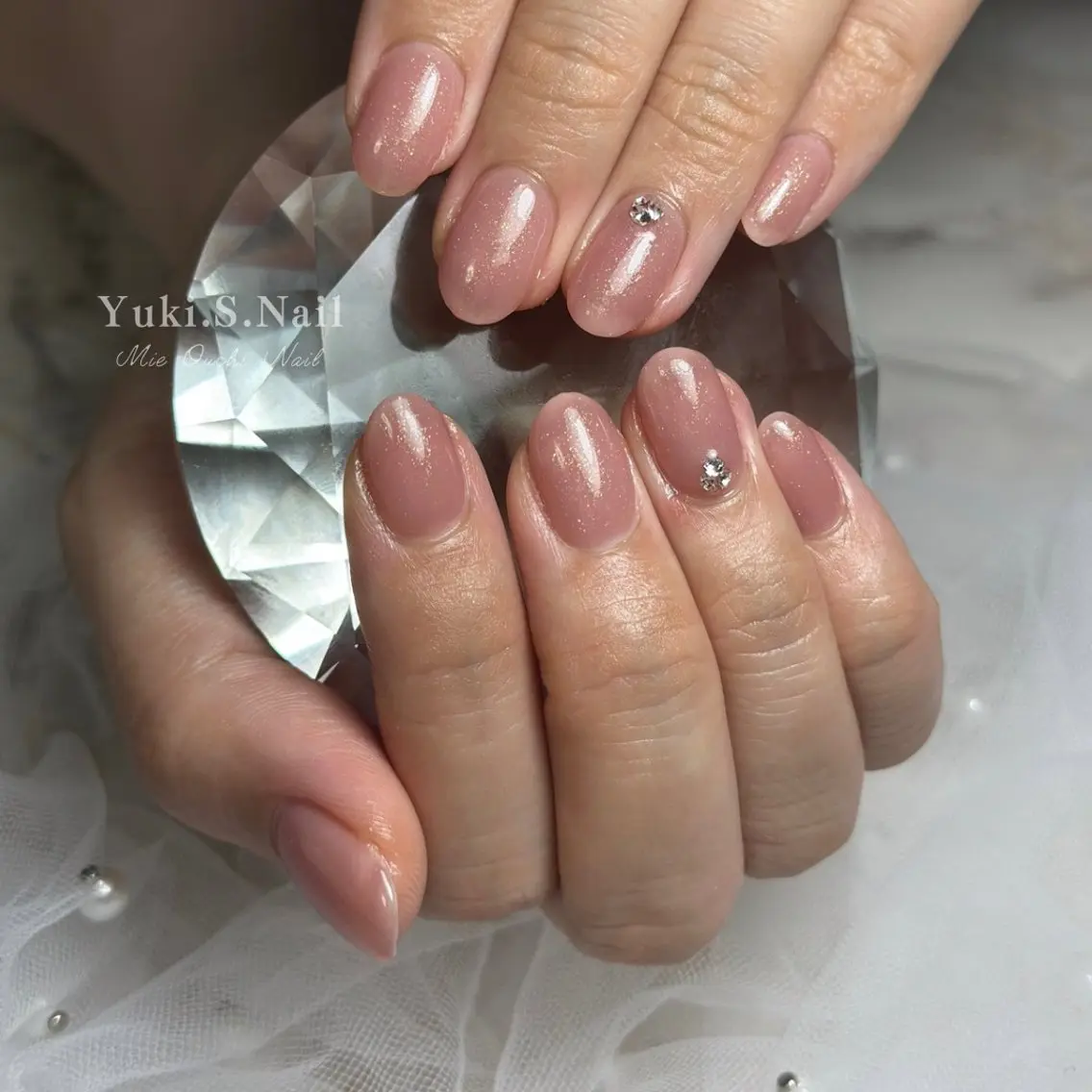 ショート ハンドネイル Yuki S.Nailのネイルデザイン