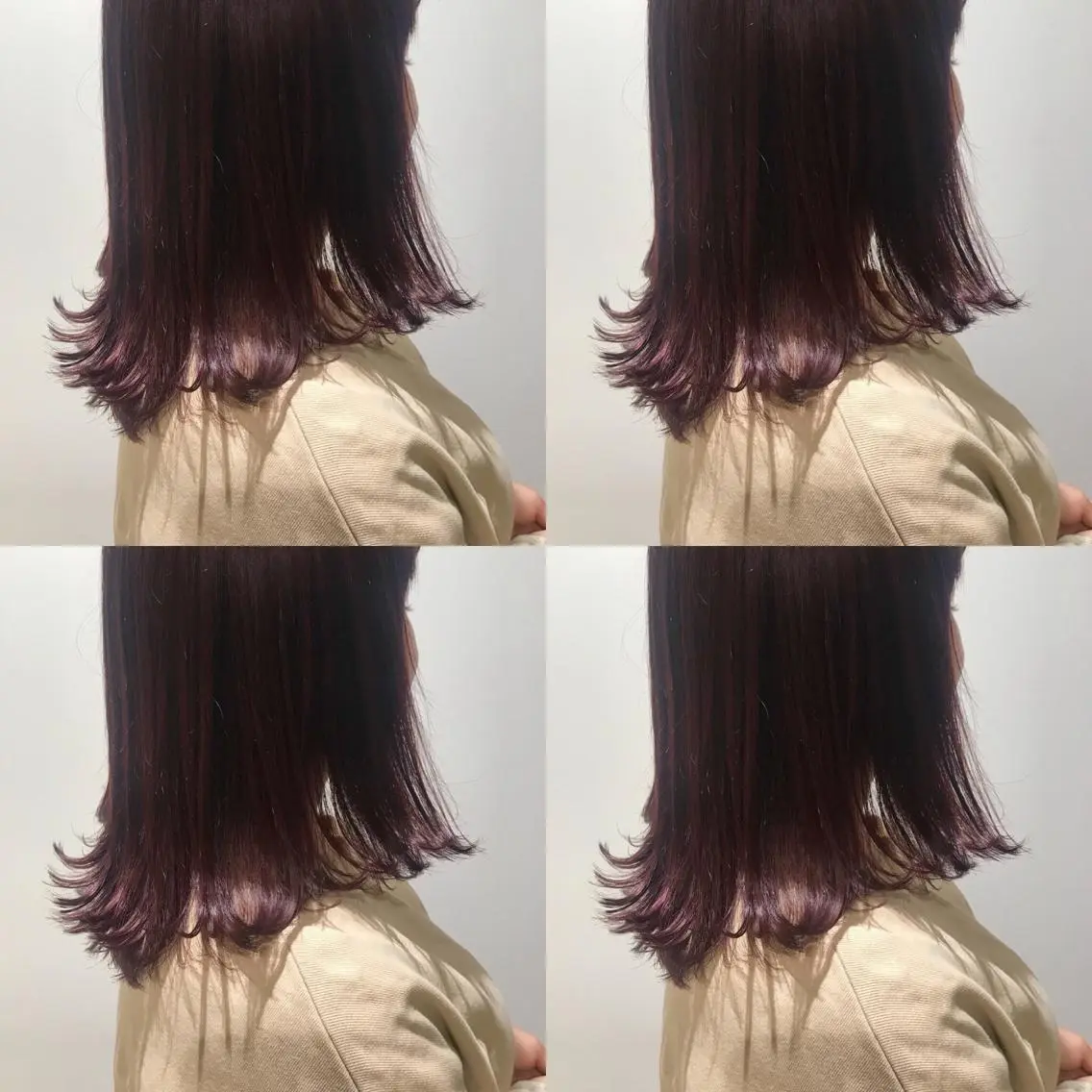 ミディアム カラー ヘアカラー ヘッドスパ 小栗 麻衣のヘアスタイル