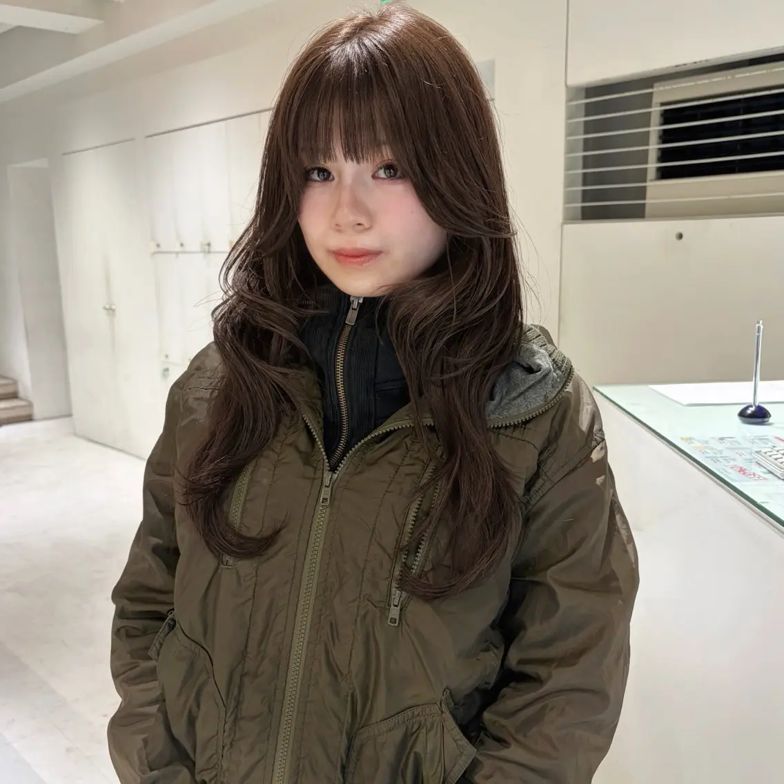 ロング カット ヘアカラー haruko🎀⌇ レイヤーカットのヘアスタイル