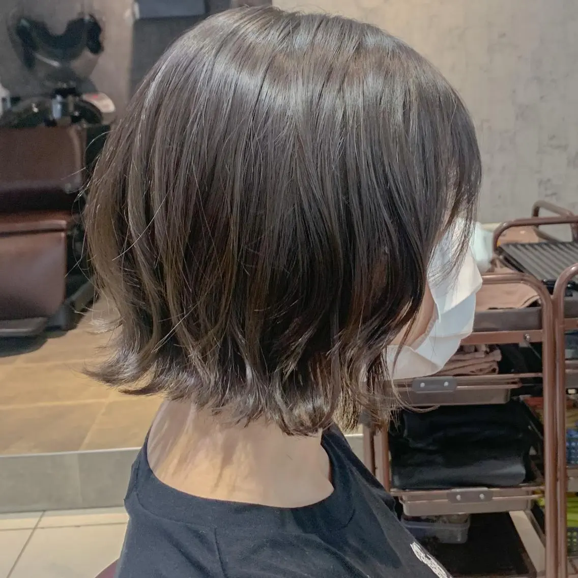ショート カット ヘアカラー トリートメント 美髪矯正 特化　川田のヘアスタイル