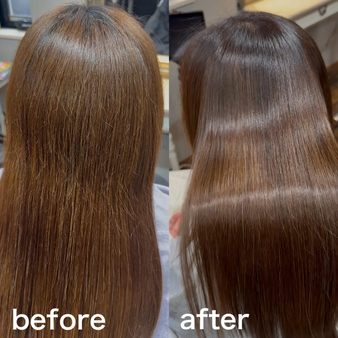 ロング 伸ばしかけ 髪質改善 縮毛矯正 トリートメント BLOOM柏 Kazuのヘアスタイル