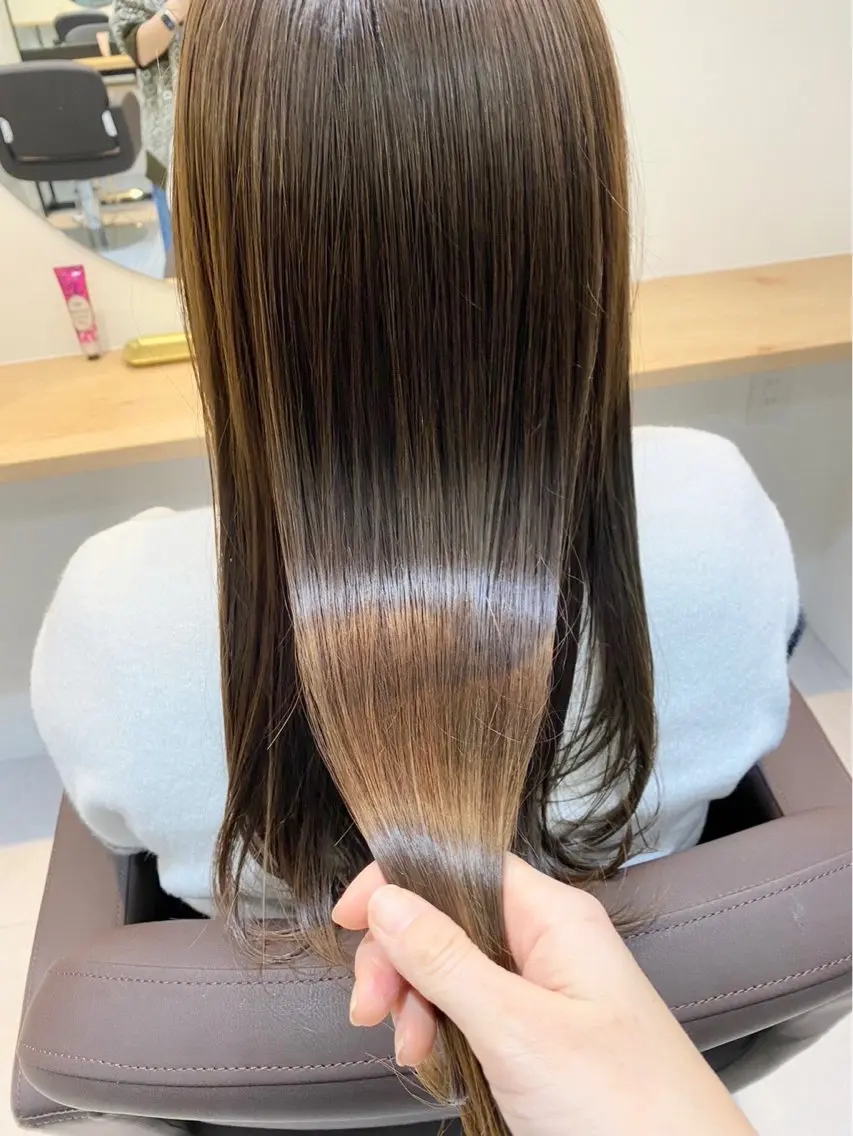【新規限定】カット+高品質縮毛矯正+スチームトリートメントの写真