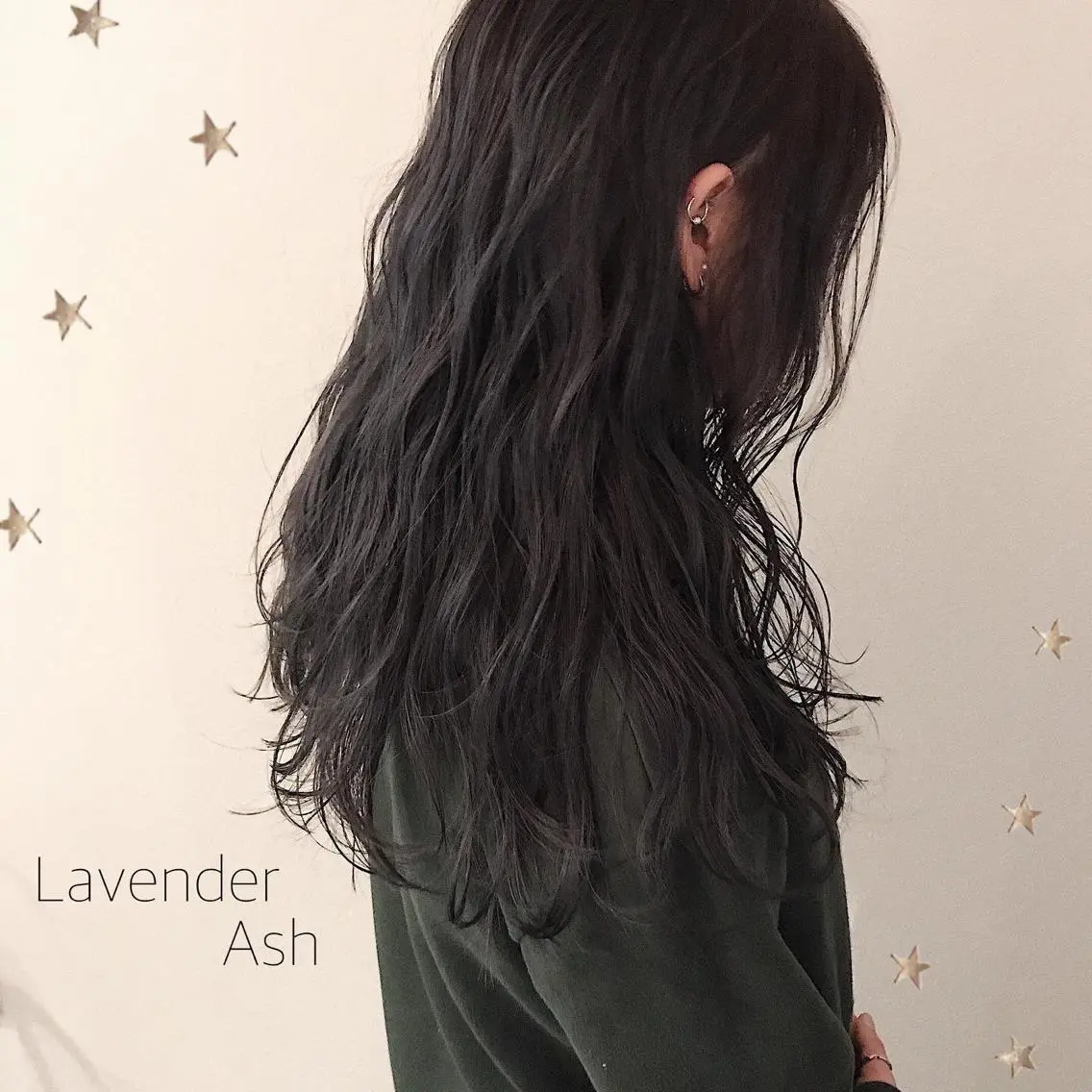ロング カラー カット ヘアカラー 市川 千夏のヘアスタイル