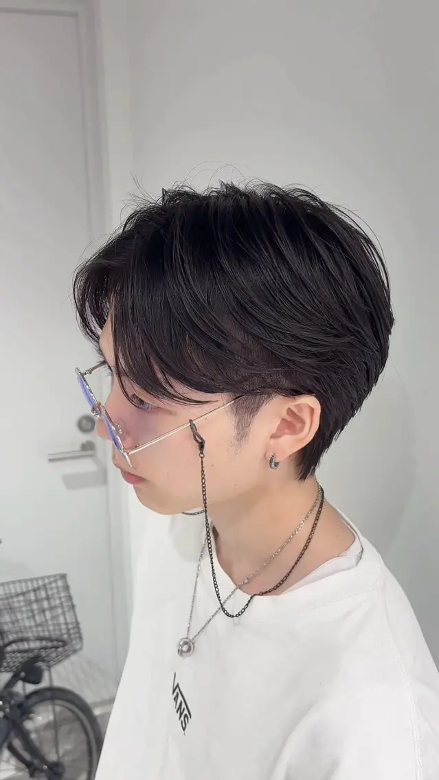 【新規限定】似合わせメンズカット+縮毛矯正+バイカルテトリートメントorクイックスパ#メンズ#ミニモ学割#韓国の写真