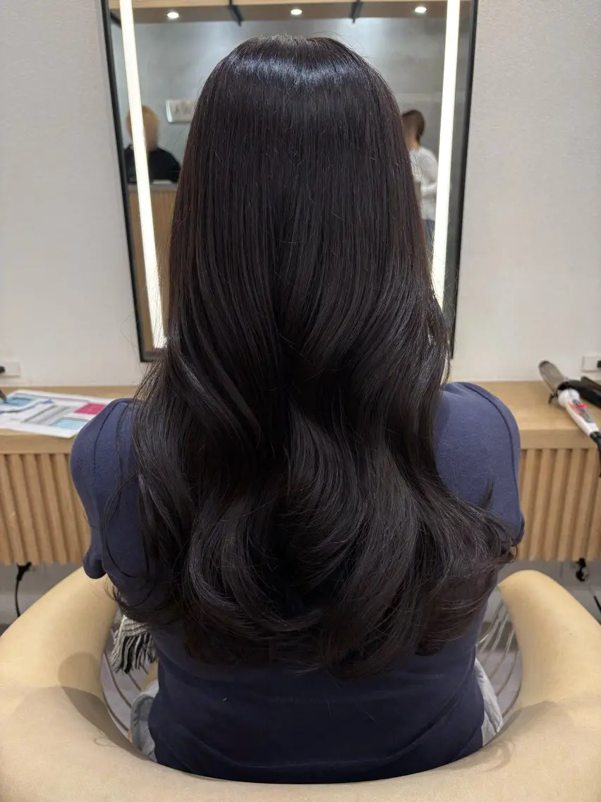 ロング カラー ヘアカラー YUI  透明感🌱 艶カラー🌿‬浦和のヘアスタイル