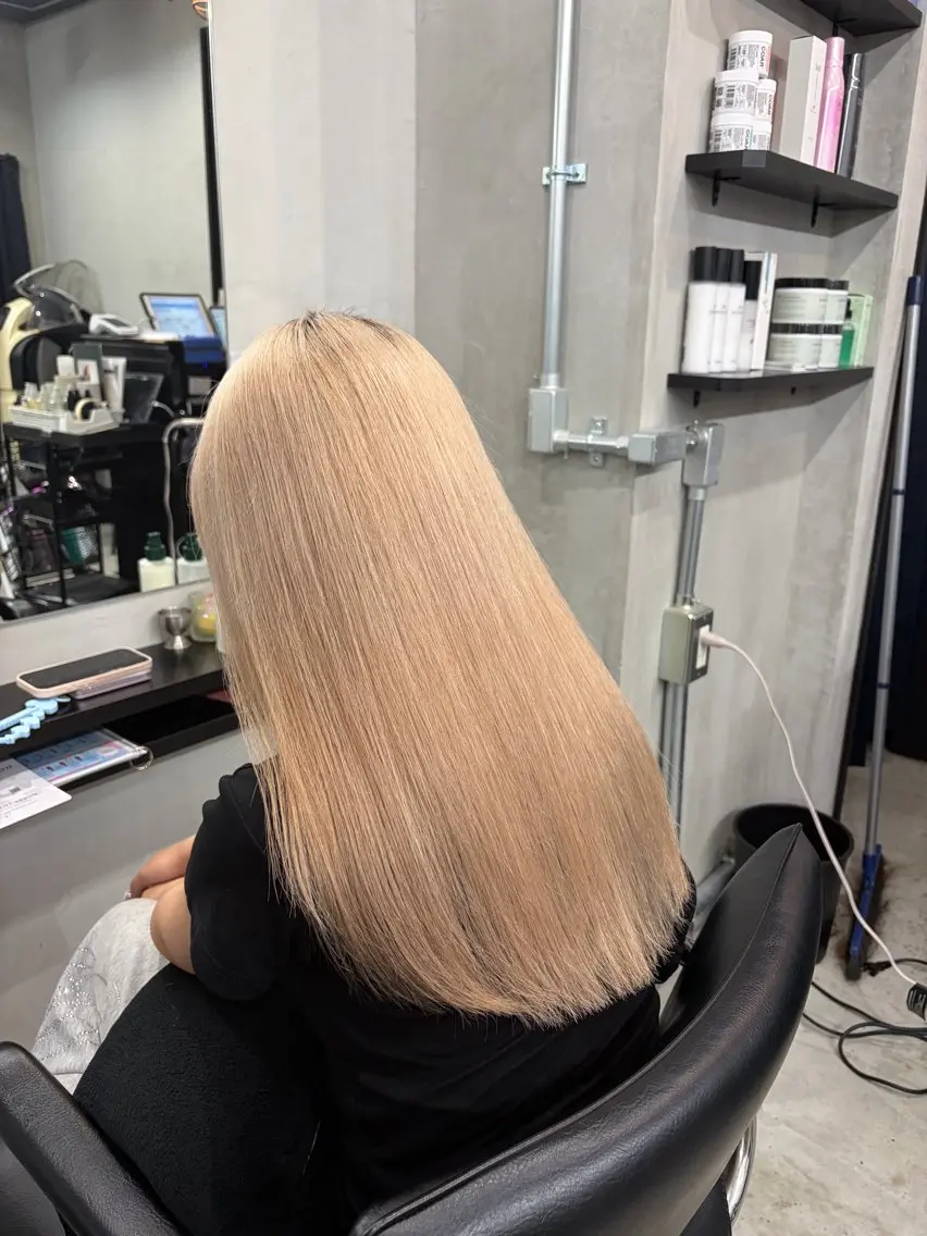 ロング カラー Riho カットモデル様募集中のヘアスタイル