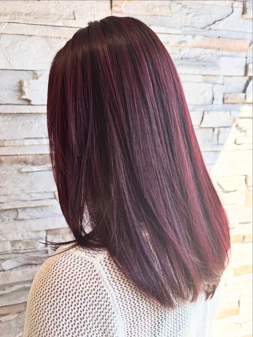 ロング ロング ヘアカラー 🫧髪質改善🫧山口 碧のヘアスタイル