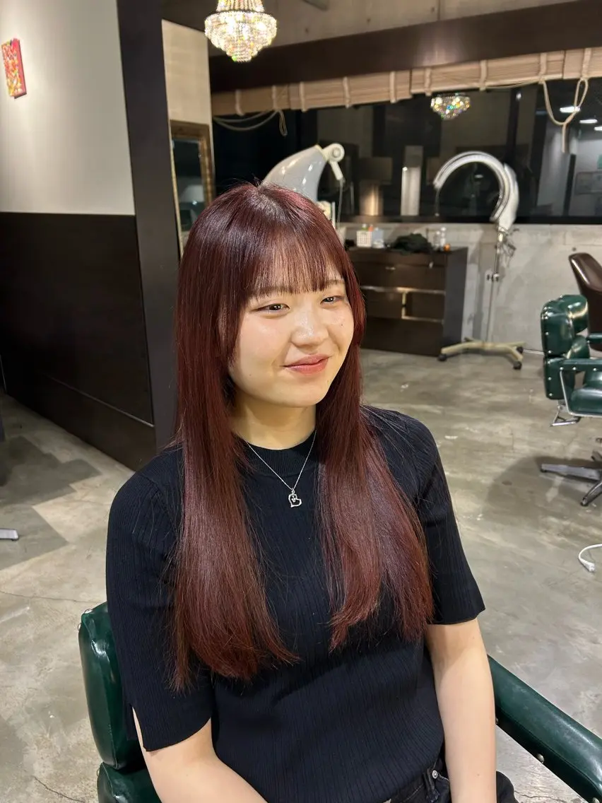 ロング レイヤー✨パーマ 🌙 nanacoのヘアスタイル