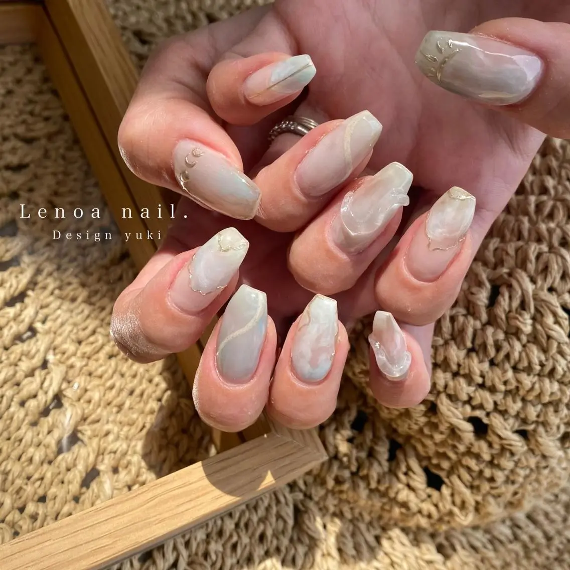 ネイル ハンドネイル Tielu Yukiのネイルデザイン