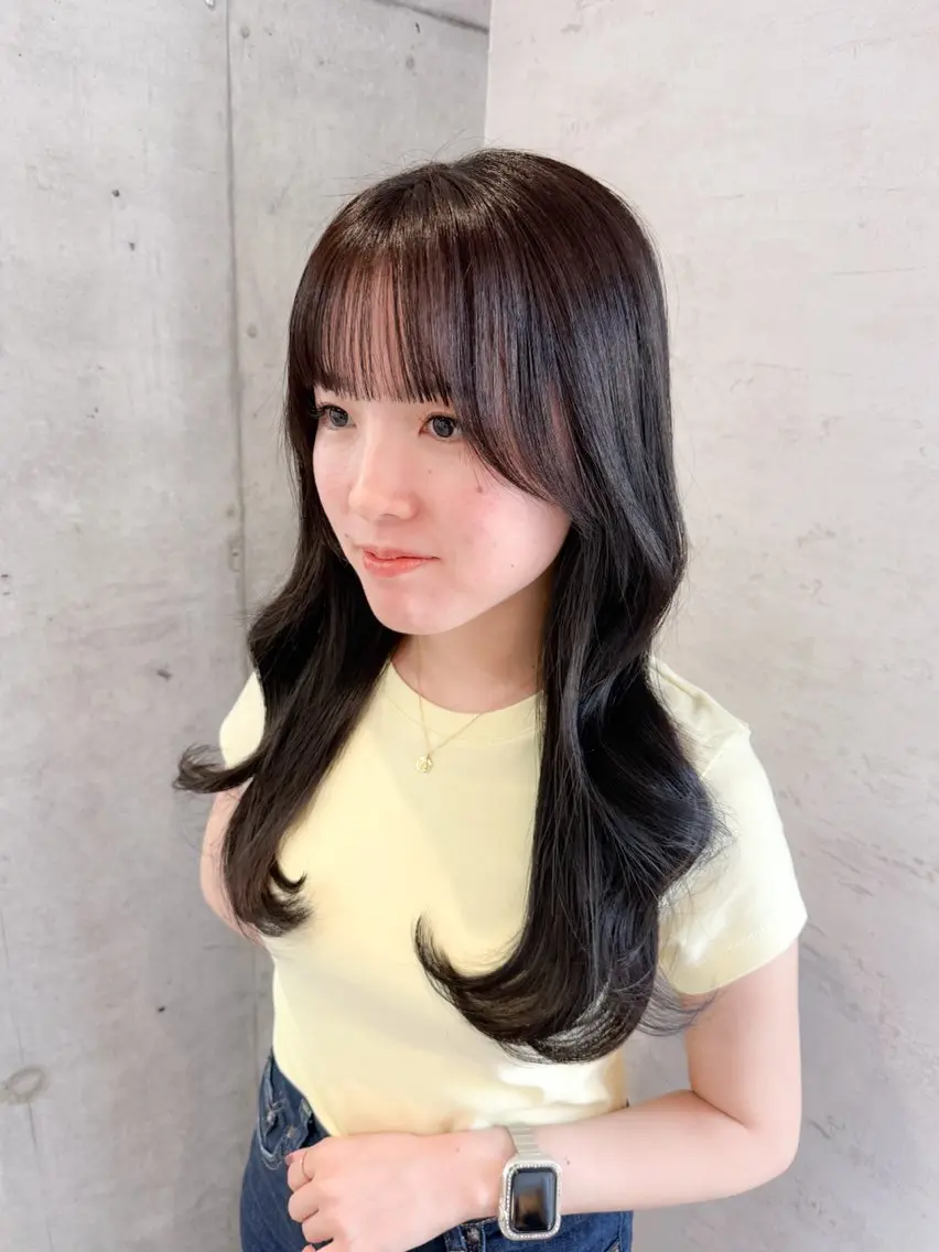 ロング カラー カット ヘアカラー 🎀ヘアセット/艶髪 /はやしほのか🎀のヘアスタイル