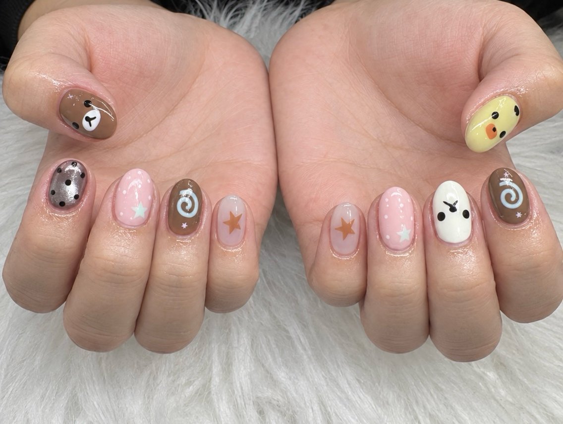 ネイル MIKA RUBY NAIL SLONのネイルデザイン