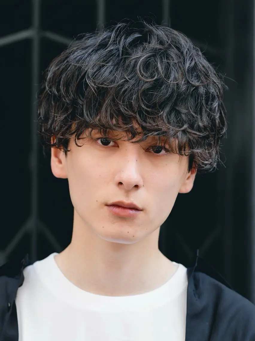 ショート パーマ 11.12月限定割引 fifth前比嘉💥のヘアスタイル