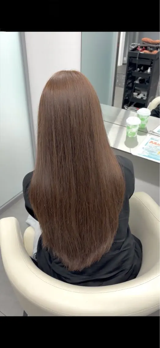 ロング カラー ヘアカラー 江坂 mikuのヘアスタイル