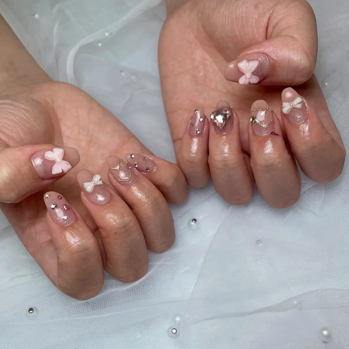 ネイル ハンドネイル フットネイル パーツたくさん🍓 SUMIのネイルデザイン