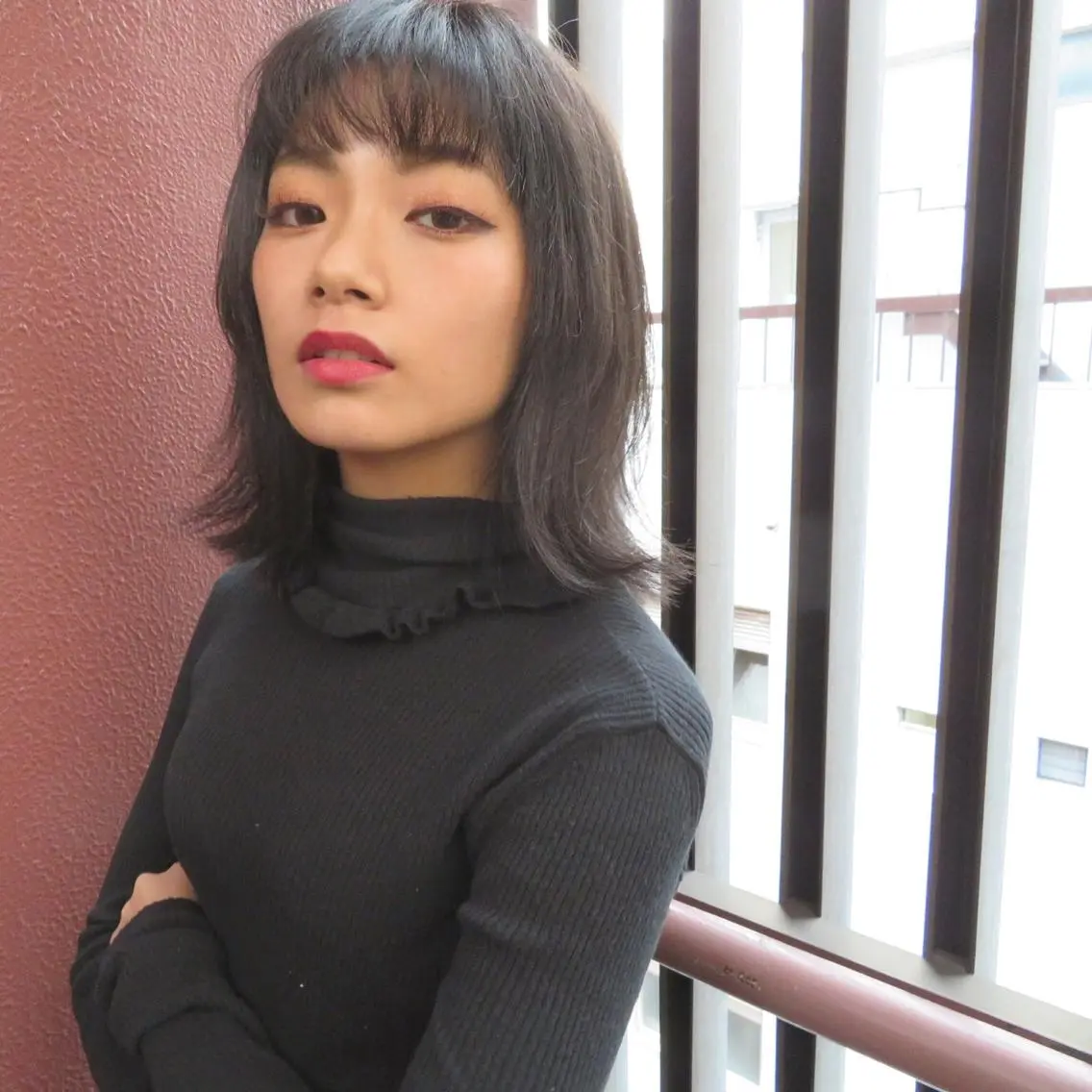 ショート ミディアム セミロング ロング カラー ヘアアレンジ レイヤーカット BLend 渋谷のヘアスタイル