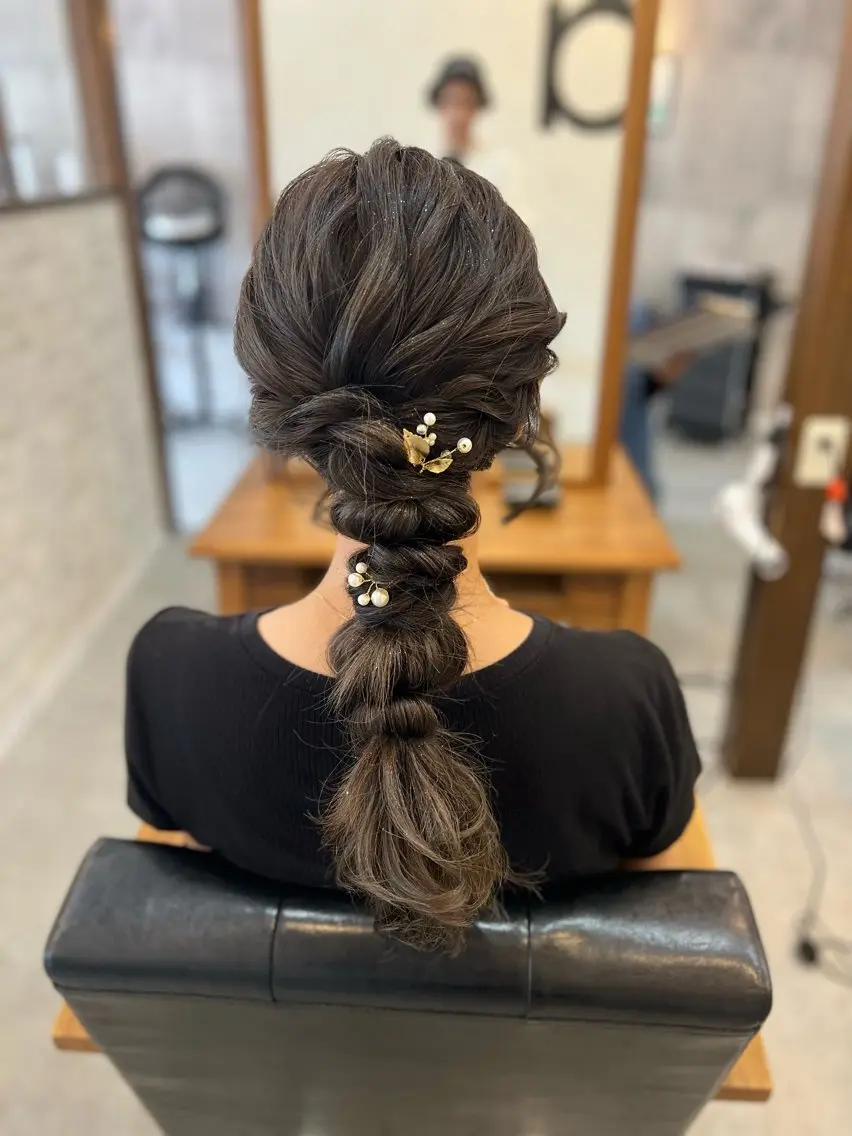 ヘアアレンジ ヘアセット Style Tのヘアスタイル