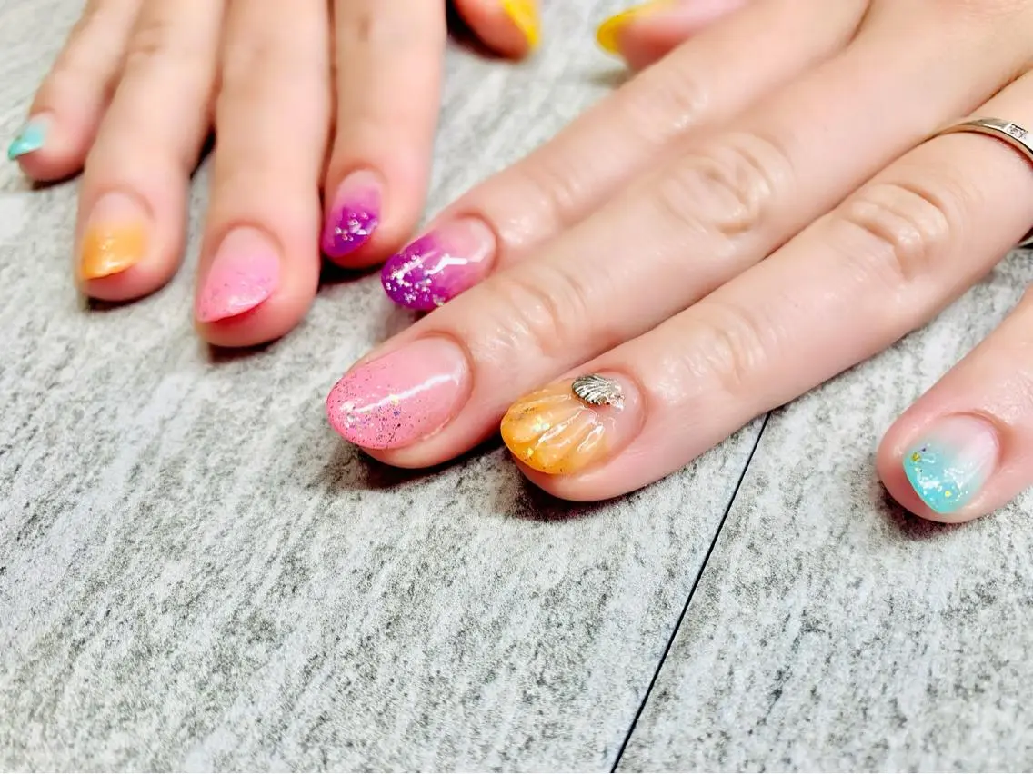 ネイル アートネイル ハンドネイル no-birisu nailのネイルデザイン