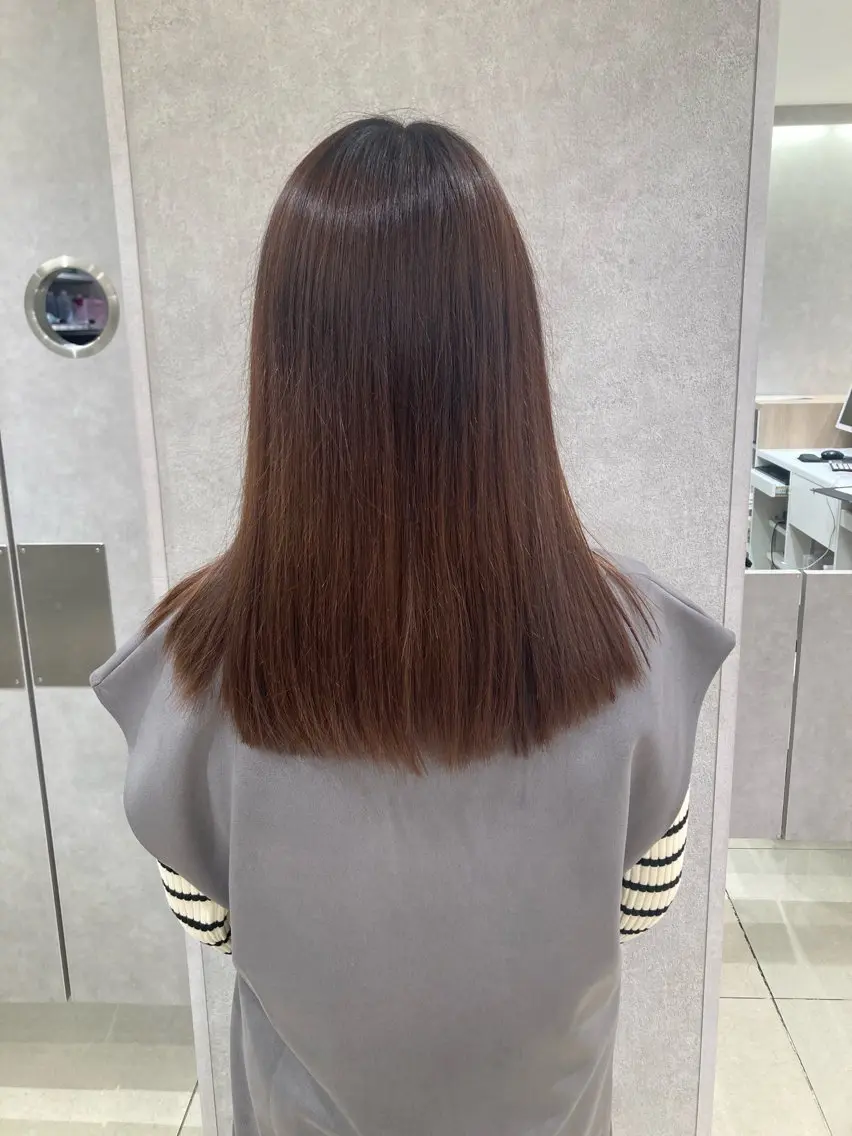 セミロング カット 💠メンズ縮毛矯正 /パーマ💠林慶太のヘアスタイル