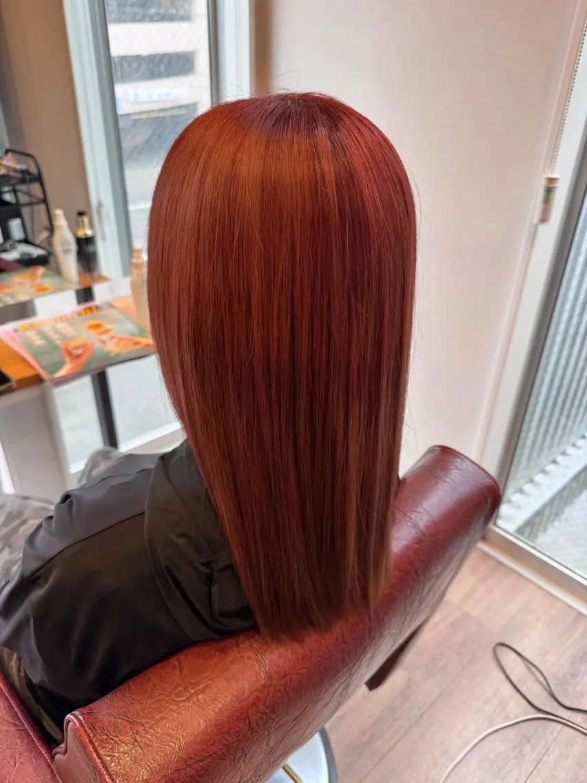 セミロング トリートメント 藤原 杏翼のヘアスタイル