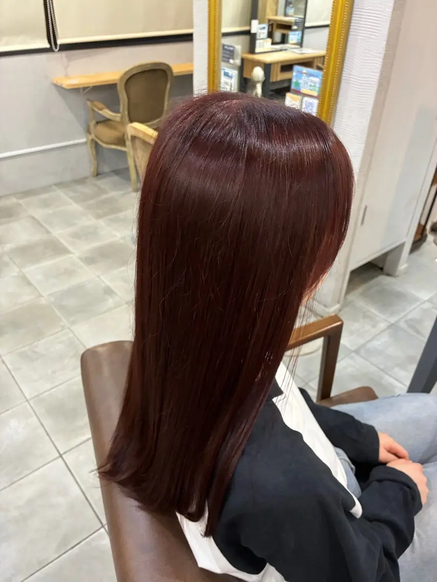 ロング カラー カット ヘアカラー トリートメント ❄️中野侑香❄️ ハイライト/ブリーチのヘアスタイル